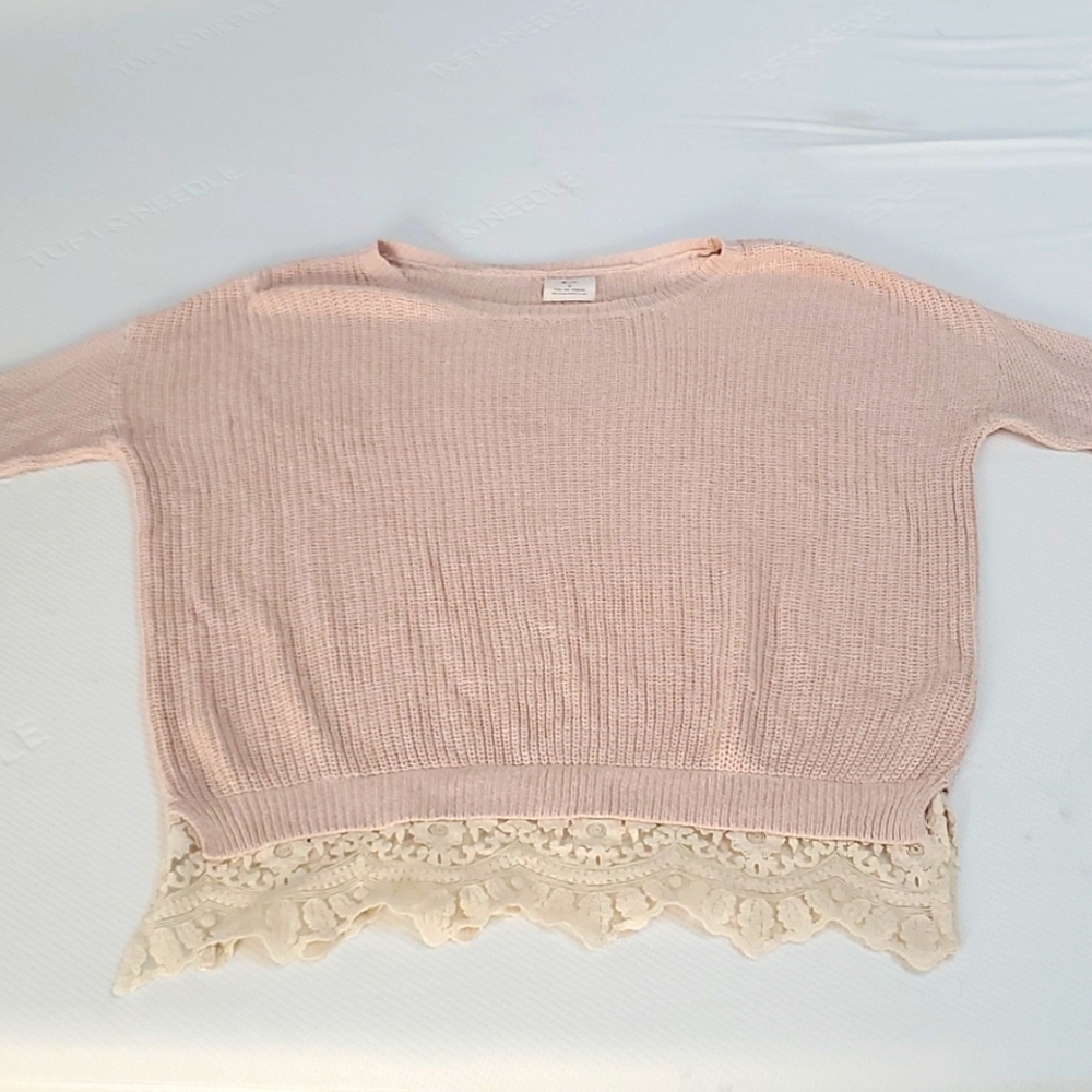 Pins and needles pullover